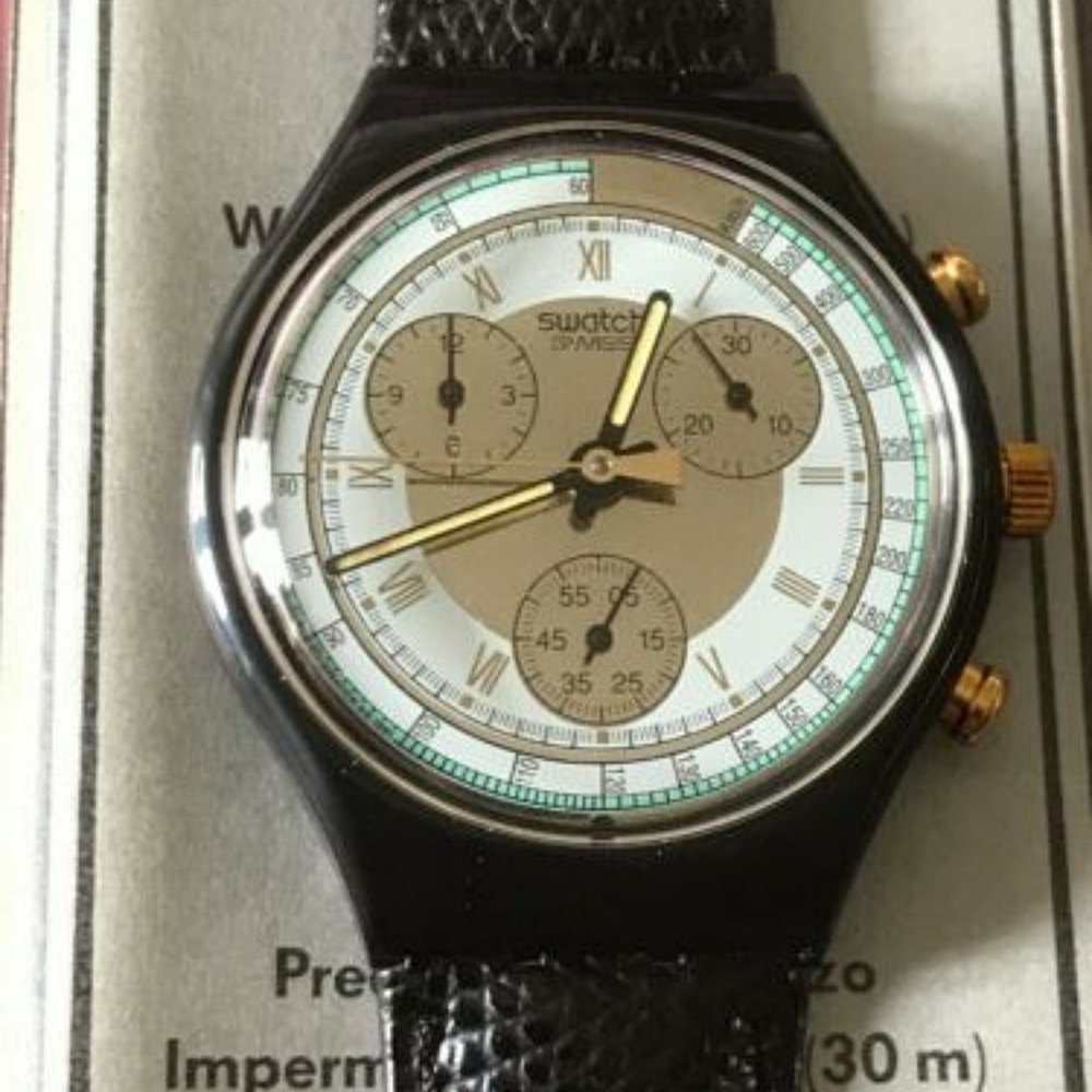 Swatch Colossal 37 mm Chronograph SCB109